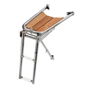 Bugspriet AISI 316/Teak m. Leiter, 2 Stufen - 1 PC Osculati - 48.471.02 - Bild 1 von 5