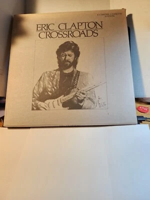 Eric Clapton 4 Cassette Tape Box Set  - Crossroads -w/booklet VG+/EX B2 - Image 1 of 2