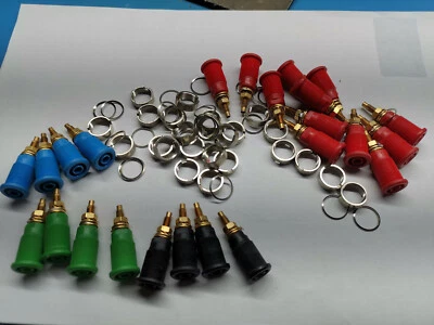 24pcs High Quality Banana Socket From Military Test Gear 4 Colour - Image 1 of 4
