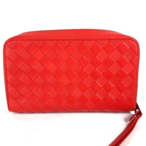 BOTTEGA VENETA 650524 Bag Intrecciato Clutch Bag with strap - Picture 1 of 13