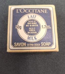 L'Occitane Extra Gentle Bar Soap Milk Shea Butter 50g/1.7oz Travel New- SEALED - Picture 1 of 1
