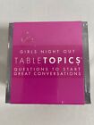 TableTopics Table Topics Girls Night Out Conversation Game Bridal NEW SEALED