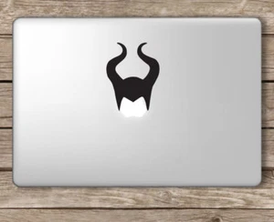 Maleficent Vinyl Decal Sticker For MacBook Air Pro Mac 11" 13" 15" & Car - Picture 1 of 1