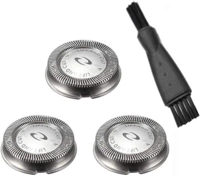 ✅️3x Testine Rasoio Philips compatibile con HQ3 HQ4 HQ55 HS - 3 lame di ricambio - Immagine 1 di 4