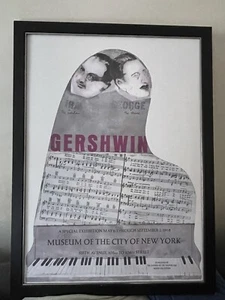 Larry Rivers 1968 Gershwin Large Exhibit Poster Museum of New York City 26 x 37 - Picture 1 of 8