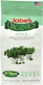 Jobe's 09127 4 lb Organic Granular Plant Food Fertilizer for Herbs - Picture 1 of 6