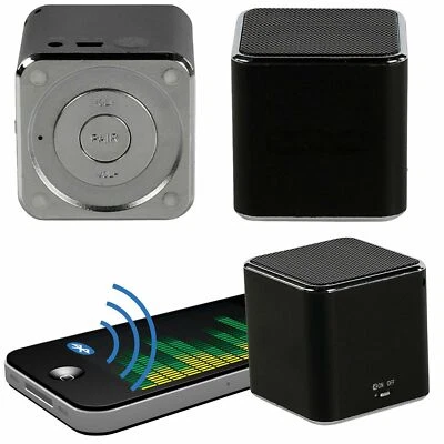 BLUETOOTH LAUTSPRECHER MINI MP3-Player für HANDY SMARTPHONE iPHONE iPad BOX AKKU - Bild 1 von 4