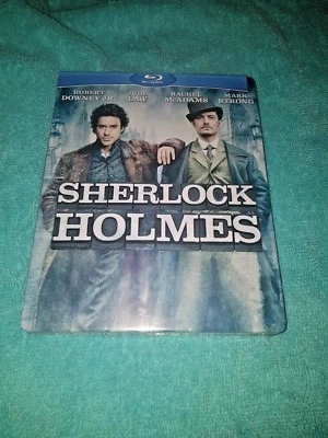 Sherlock Holmes Blu-Ray Limited Edition Bilingual Exclusive Steelbook New&Sealed - Image 1 of 2