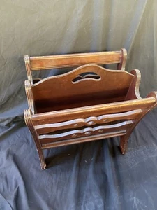 Antique Butler Style #700 Magazine Rack/Holder  - Picture 1 of 4