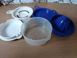 Tupperware Küchenperle Zitruspresse , Eiertrenner 5tlg. - Bild 1 von 2