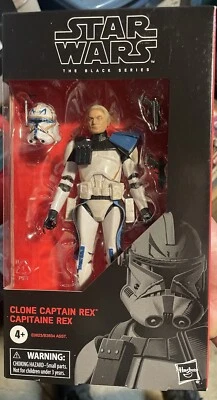 FIGURA STAR WARS LA SERIE NEGRA, CAPITÁN CLON REX SIN USAR, EN CAJA #59 CAPITÁN REX Foto 1 de 2