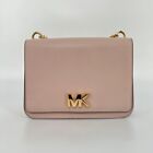 Michael Kors Mott Leather Large Chain Swag Shoulder In Soft Pink (30T7goxl7l)(No