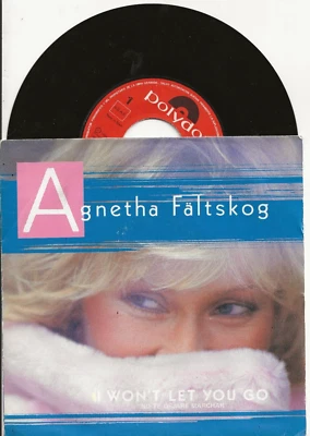 AGNETHA FALTSKOG (ABBA) I WON'T LET YOU GO RARE ORIGINAL SINGLE FROM SPAIN - Image 1 of 2