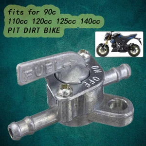 ON/OFF Switch Motorcycle Inline Petrol Gas Fuel Tap Petcock Valve ATV Scooter - Picture 1 of 5