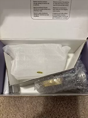 Ginger Metro Tumbler Bathroom Satin Nickel Polished Brass NIB 0813-15/3 - Image 1 of 3