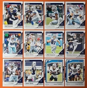 🔵⭐️⚪️ 2024 DONRUSS DALLAS COWBOYS COMPLETE BASE TEAM SET (12 CARD LOT) ⚪️⭐️🔵 - Picture 1 of 13