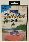 Sega Master System Out Run 3D Retro Game Cartridge Vintage 1988 Used In Box