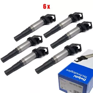 6x (6 Stück) DELPHI Zündspule für BMW F21 F22 F30 MINI R55 R56 PEUGEOT CITROEN. - Bild 1 von 2
