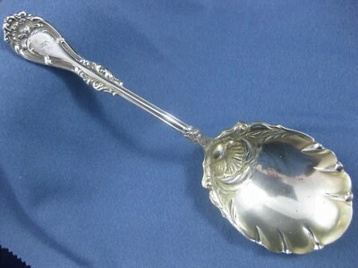 Caçarola Wm ROGERS HANOVER Berry colher talheres 9" de 1901 mono 'S' - Imagem 1 de 4