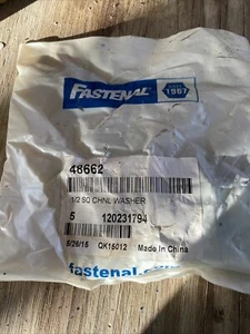 Fastenal 48662 1/2" Sqr. Channel Washer - Strut Flat Plate Fitting (Lot of 25) - Picture 1 of 1