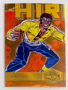 Skybox Marvel Metal Universe Spider-Man 2021 2022 (MCU) #145 GOLD SP LUKE JAGE - Imagen 1 de 3