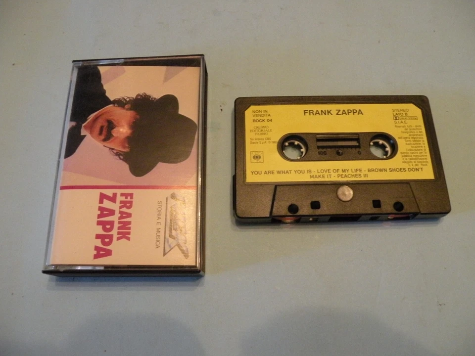 musicassetta FRANK ZAPPA - OMONIMO - FABBRI ROCK 04 - Immagine 1 di 1