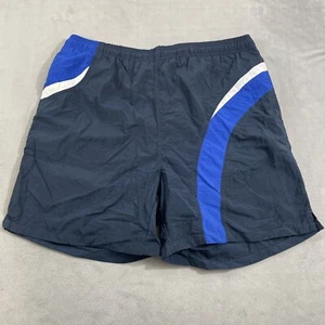 Trader Bay Swimming Shorts Mens Medium Blue Pockets Outdoors Swim - Picture 1 of 7
