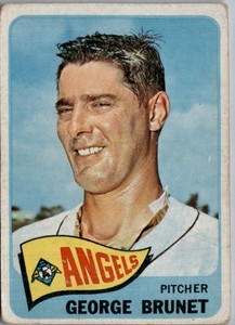 1966 Topps #393 George Brunet VG-EX