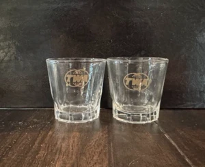 TWA AIRLINES SHOT GLASSES - Picture 1 of 1
