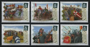 Alderney 2016 - Mi-Nr. 559-564 ** - MNH - Schlacht bei Hastings - Picture 1 of 1