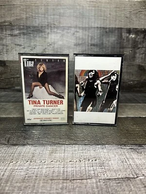 Lot Of 2 Tina Turner Cassette Tapes, Private Dancer, What You Hear - Tested - Image 1 of 4