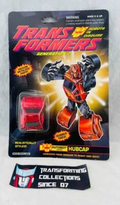 Transformers Original G2 1993 Minibot Hubcap MOSC Sealed - Image 1 of 2