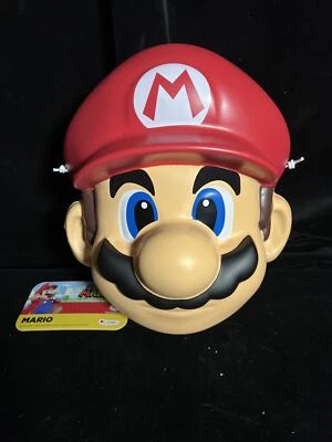 Маска MARIO Super Mario Brothers Nintendo видеоигра косплей костюм для Хэллоуина - Изображение 1 из 4