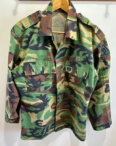 ROK South Korean Army M90 Woodland Camouflage Field Shirt - Medium Regular - Picture 1 of 7