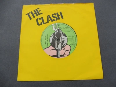 The Clash – (White Man) In Hammersmith Palais 1978 UK 45 CBS YELLOW SLEEVE - Изображение 1 из 4