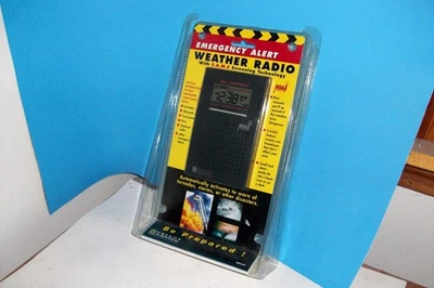 RADIO METEOROLÓGICA ALERTA EMERGENCIA S.A.M.E. NOAA OREGON SCIENTIFIC WRS101 SIN ABRIR Foto 1 de 2