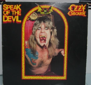 Ozzy Osbourne Speak Of The Devil ~ Vinyl Double LP ORIGINAL inners VG/G+ - Picture 1 of 6