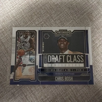2023-24 Panini Contenders Chris Bosh Historic Draft Class Toronto Raptors Foto 1 de 2