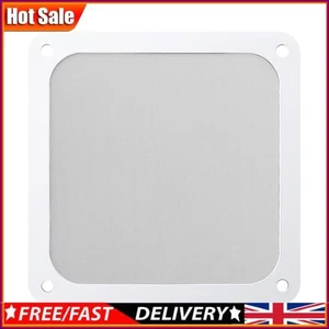 Magnetic Dust Filter Computer Case Fan Dustproof Mesh Cover Guard (12cm)(White) - Afbeelding 1 van 10