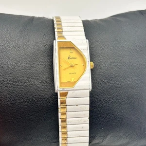 Ermex White Gold Japan Mov’t Women’s Quartz Watch Working New Battery - Picture 1 of 8