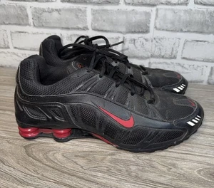 Nike Shox Turbo 3.2 SL Negro Rojo Universitario Zapatos 455541-060 Para Hombres Talla 12 - Imagen 1 de 6