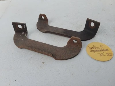 Soportes de refuerzo de parachoques trasero de carrocería cuadrada Chevrolet GMC 80-91 C10 K10 Foto 1 de 4