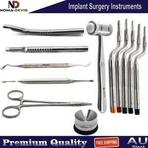 Dental Implant Bone Graft Surgery Bone Scraper Needle Holder Sinus Lift Osteotom - Bild 1 von 7