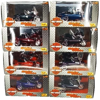 Harley-Davidson Replica Sidecar Collection Maisto 1:18 diecast model new in box - Immagine 1 di 2
