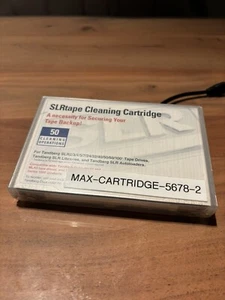 MLR SLR Dry Process Cleaning Cartridge Tandberg 5678-2 New and Sealed - Afbeelding 1 van 3