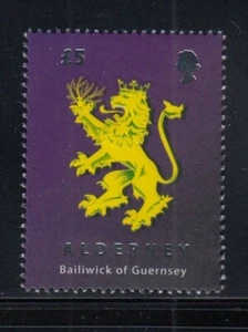 ALDERNEY Coat of Arms MNH stamp - Picture 1 of 1