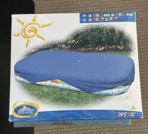 Intex The Wet Set 144" X 76" 12 Foot Rectangular Pool Cover NEW - Picture 1 of 3