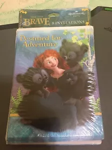 Disney Pixar Brave Party Invitations Princess Merida Hallmark 8 Invitations - Picture 1 of 2