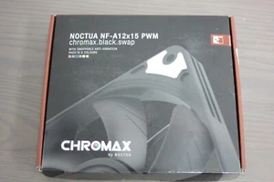 Noctua NF-A12x15 PWM - 6 Colours - Anti-Vibration - 4-Pin PWM - Black - Picture 1 of 7