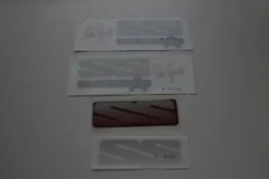 BROCK HOLDEN VL COMMODORE GROUP A SS DECAL BADGE SET - Picture 1 of 1